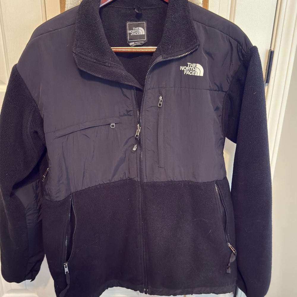The North Face Men's Dual-Texture Denali Black Jacket